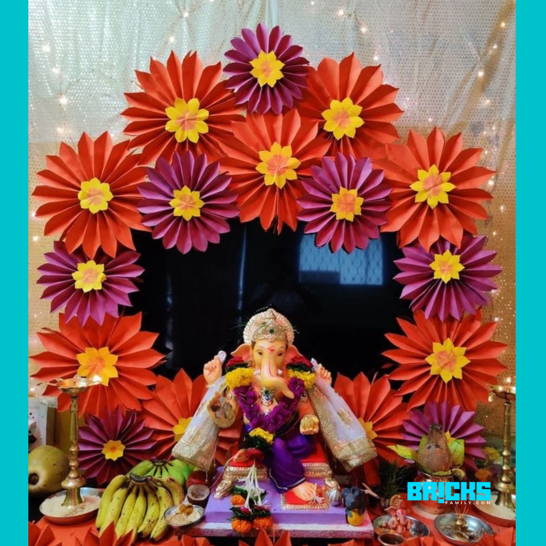 Homemade Decoration Ideas For Ganpati
