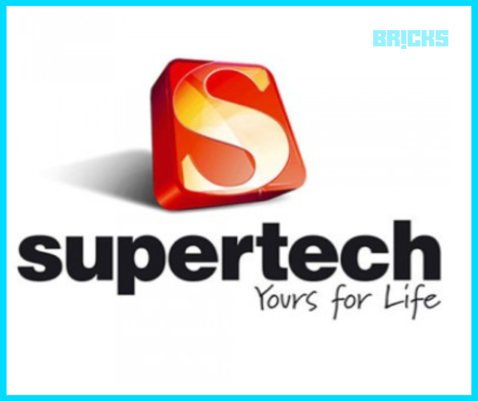 Logo of Supertech twin towers building company