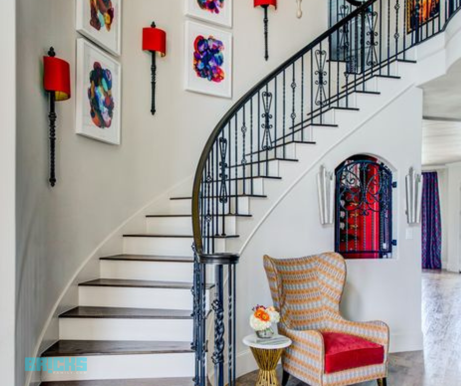 Spice up your dull stairs with home decor ideas on a budget