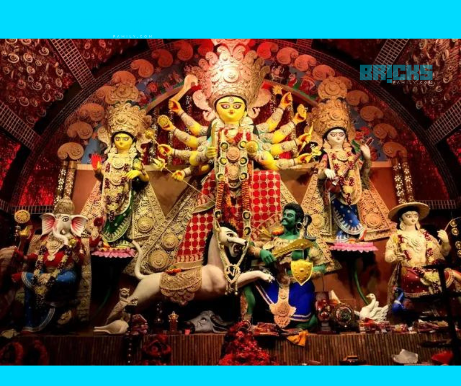 Durga Visarjan is done on Dussehra to celebrate the occasion