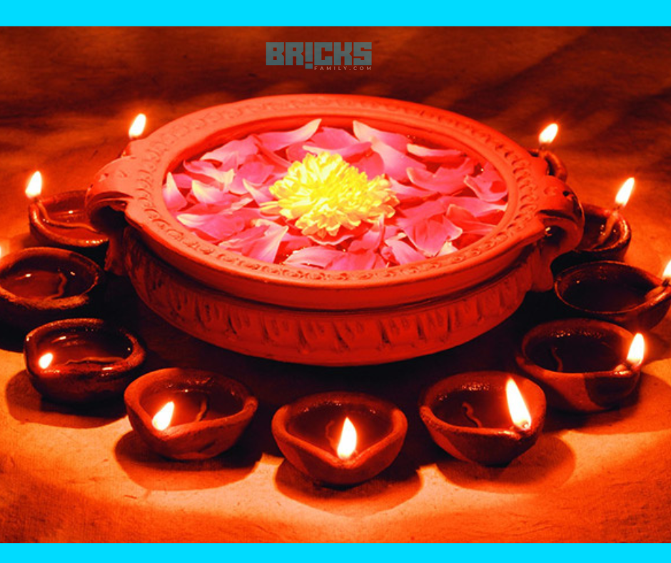  Dussehra decoration can be made more magical with lighted diyas