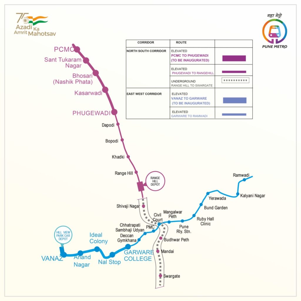 Pune Metro Map