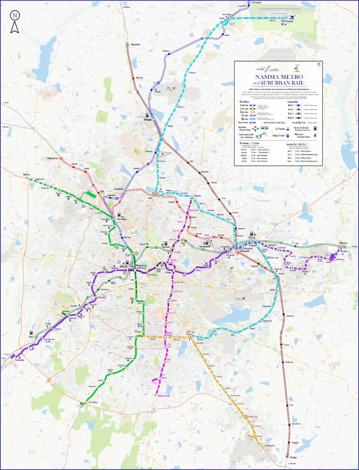 Bangalore Metro: Bangalore Metro Map, Timings, And Route – Bricksfamily