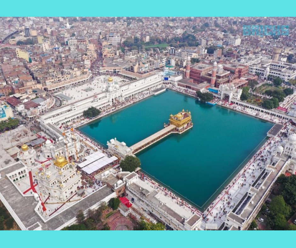 A Satellite View of Golden Temple