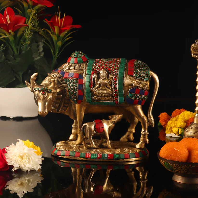 Vastu Kamdhenu Cow is a symbol of prosperity.