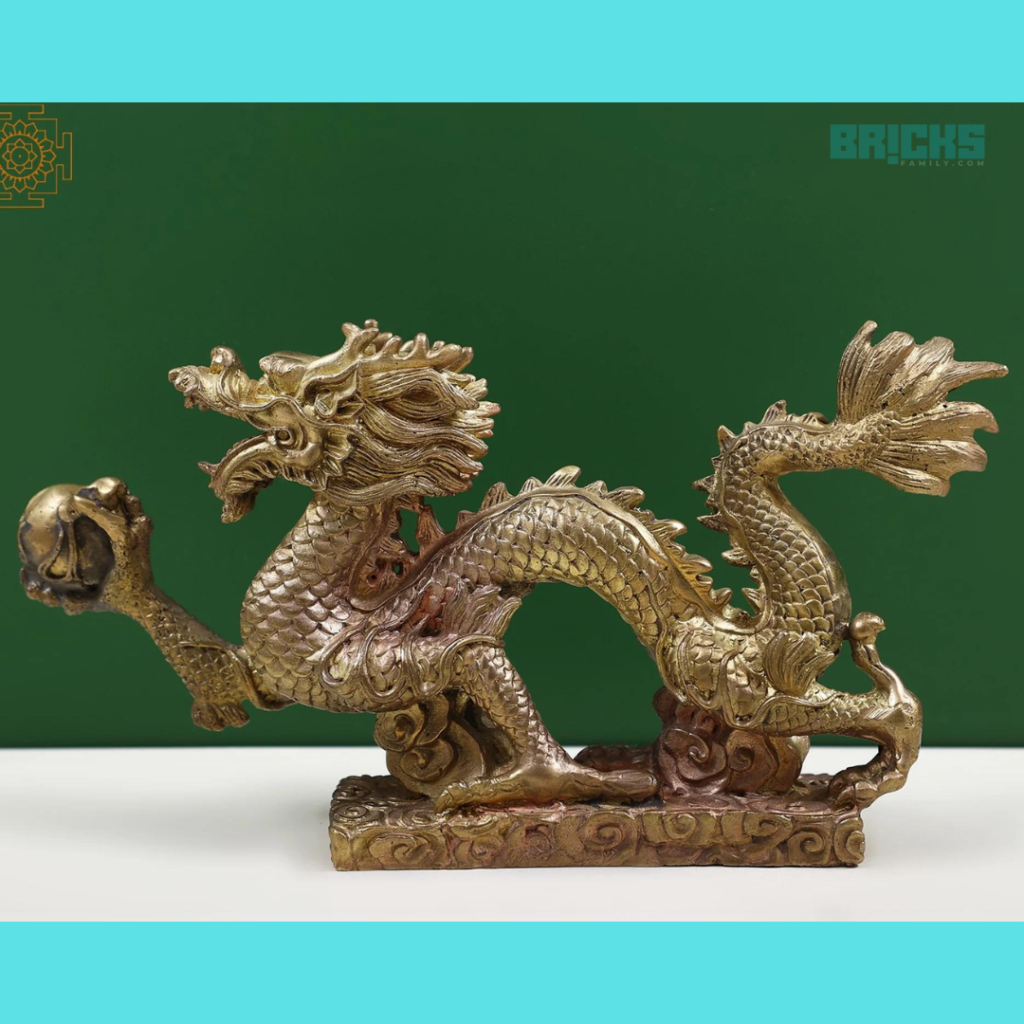 A Feng Shui dragon used as a symbol of power