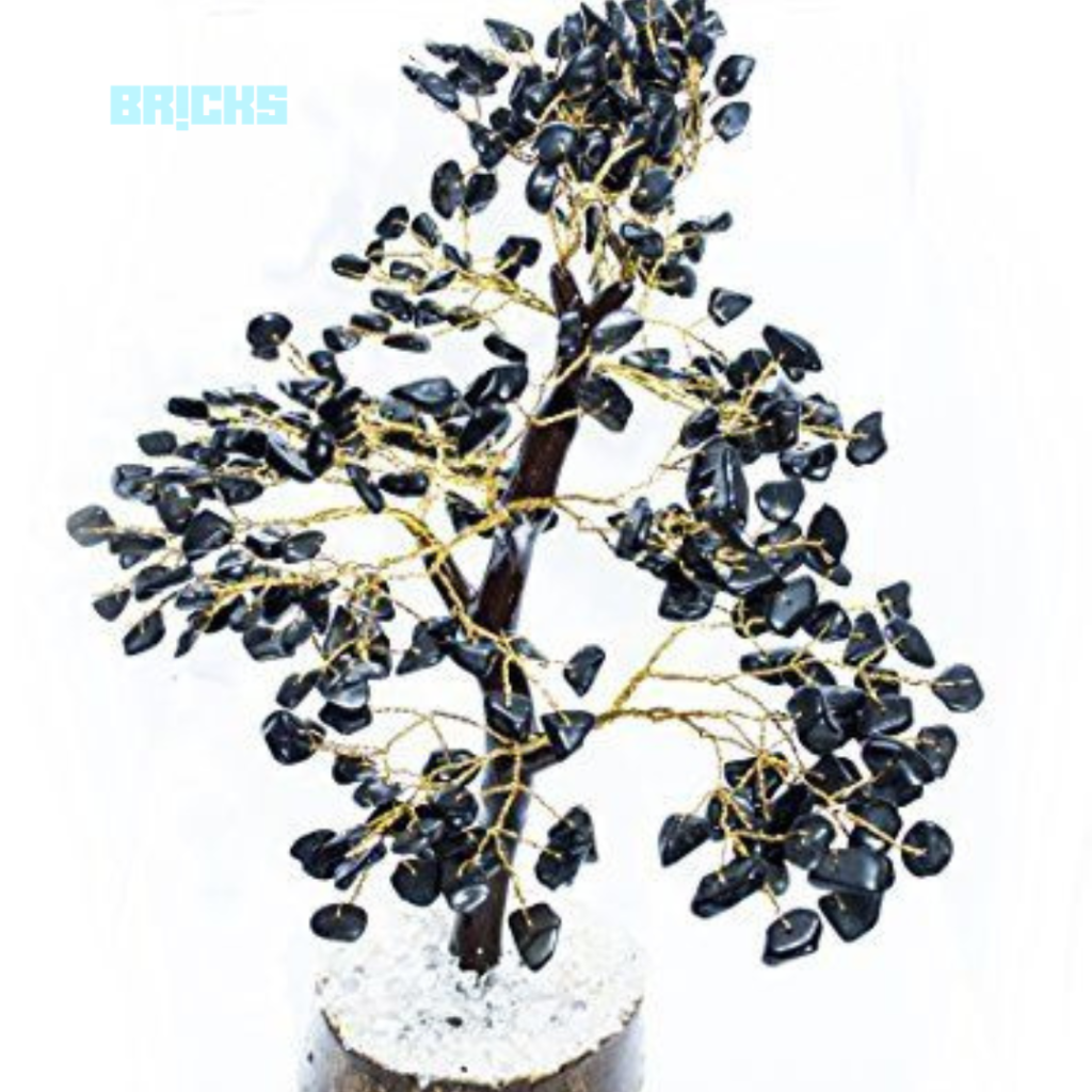 Black Tourmaline Feng Shui money tree 