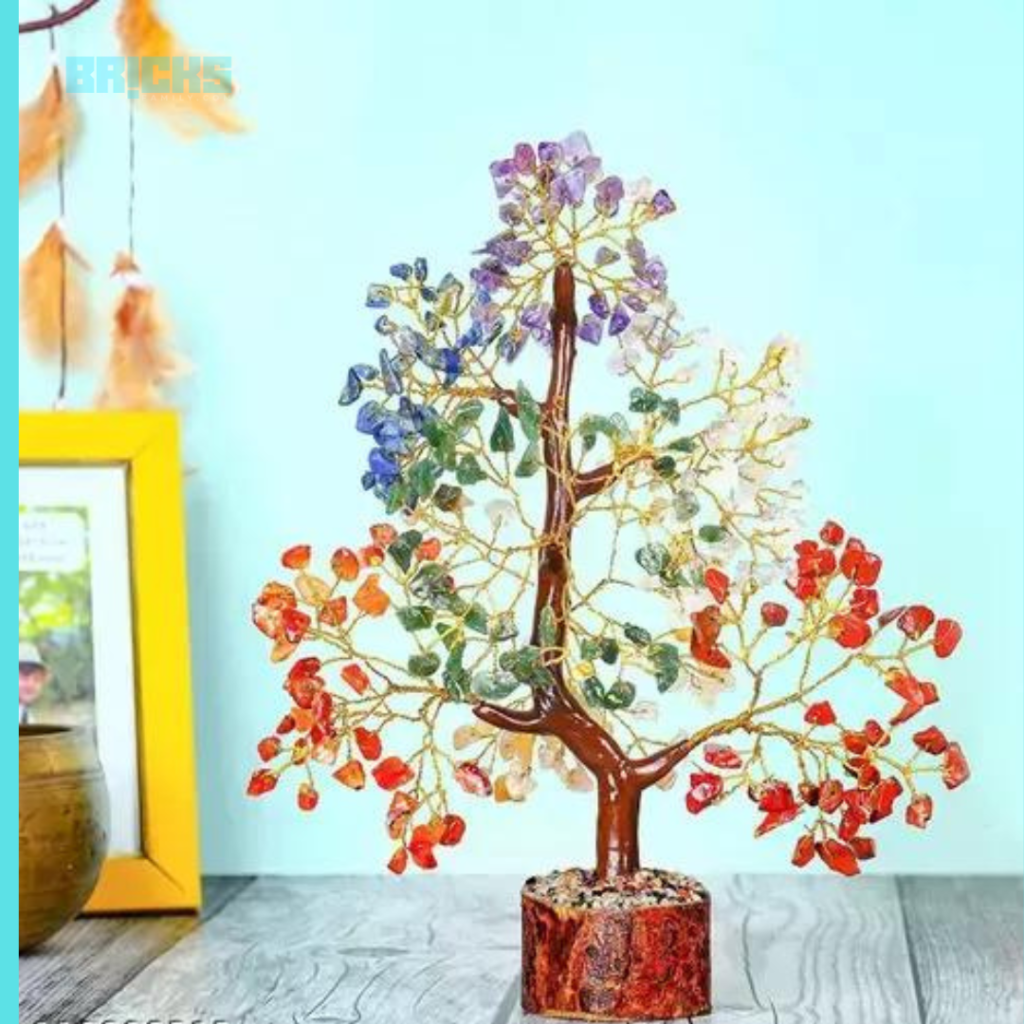 7 Chakra crystal Feng Shui money tree 