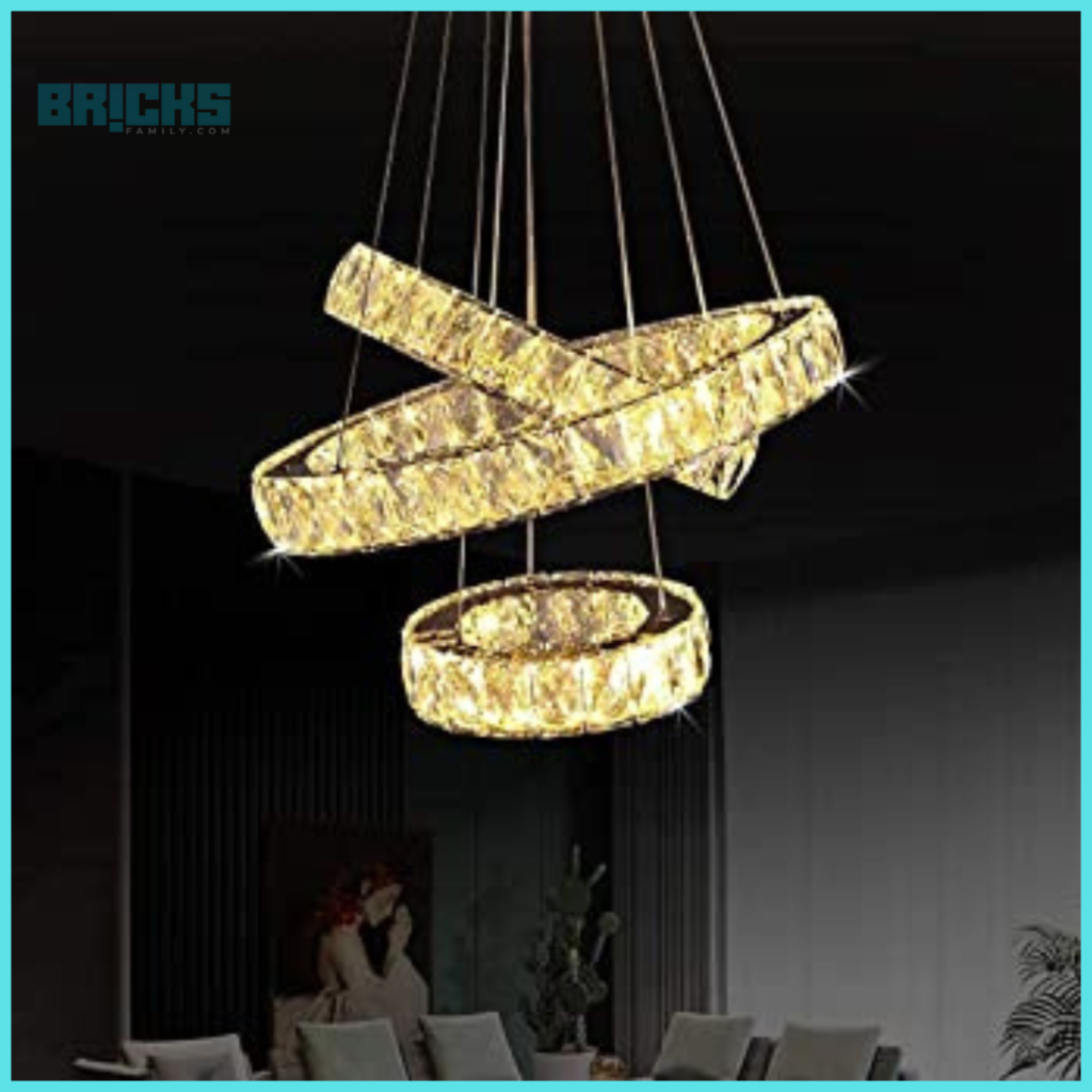 Simple, unique and modern chandelier lamp