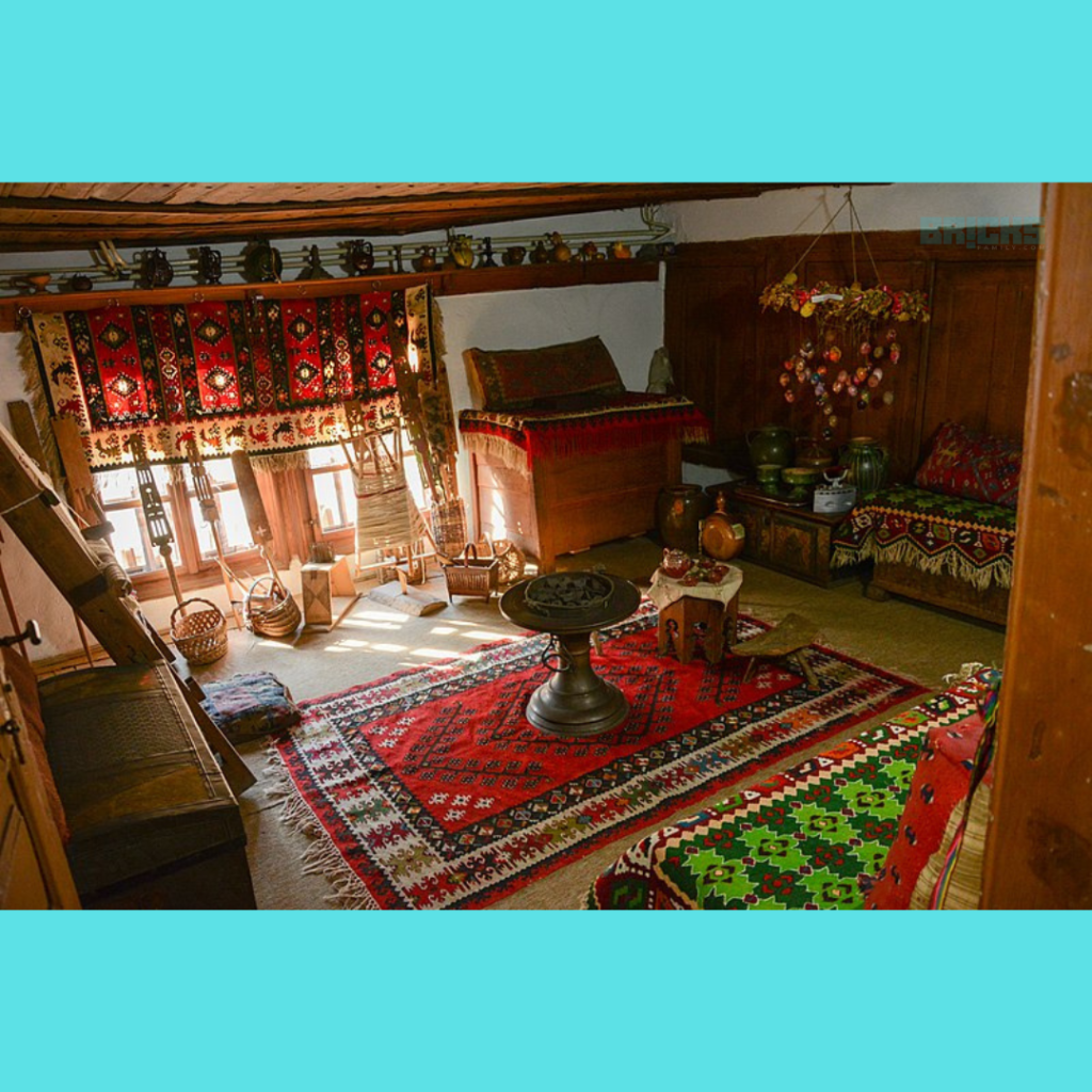 Oriental rugs and carpets are an essential Mediterranean bedroom décor element