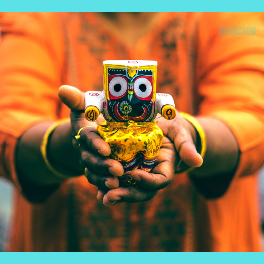 Beautiful Lord Jagannath Idol for Ratha Yatra Celebrations