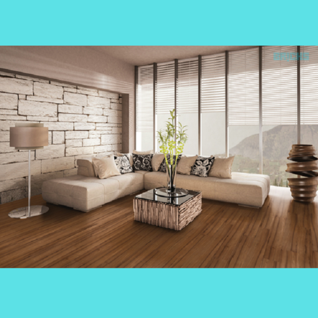 Elegant hardwood flooring goes hand in hand with Mediterranean décor