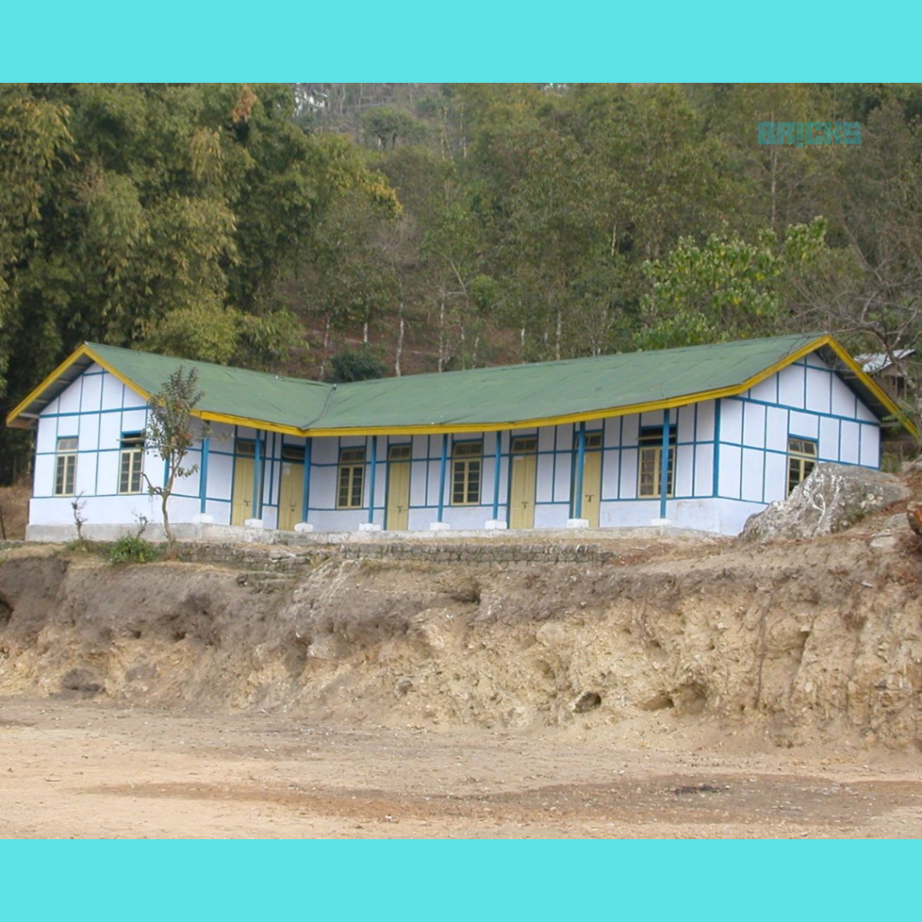 Assam type house design made from Ikra. (Source: WorldHousing)