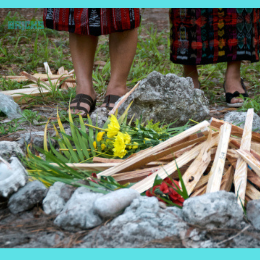 Sacred fire pit