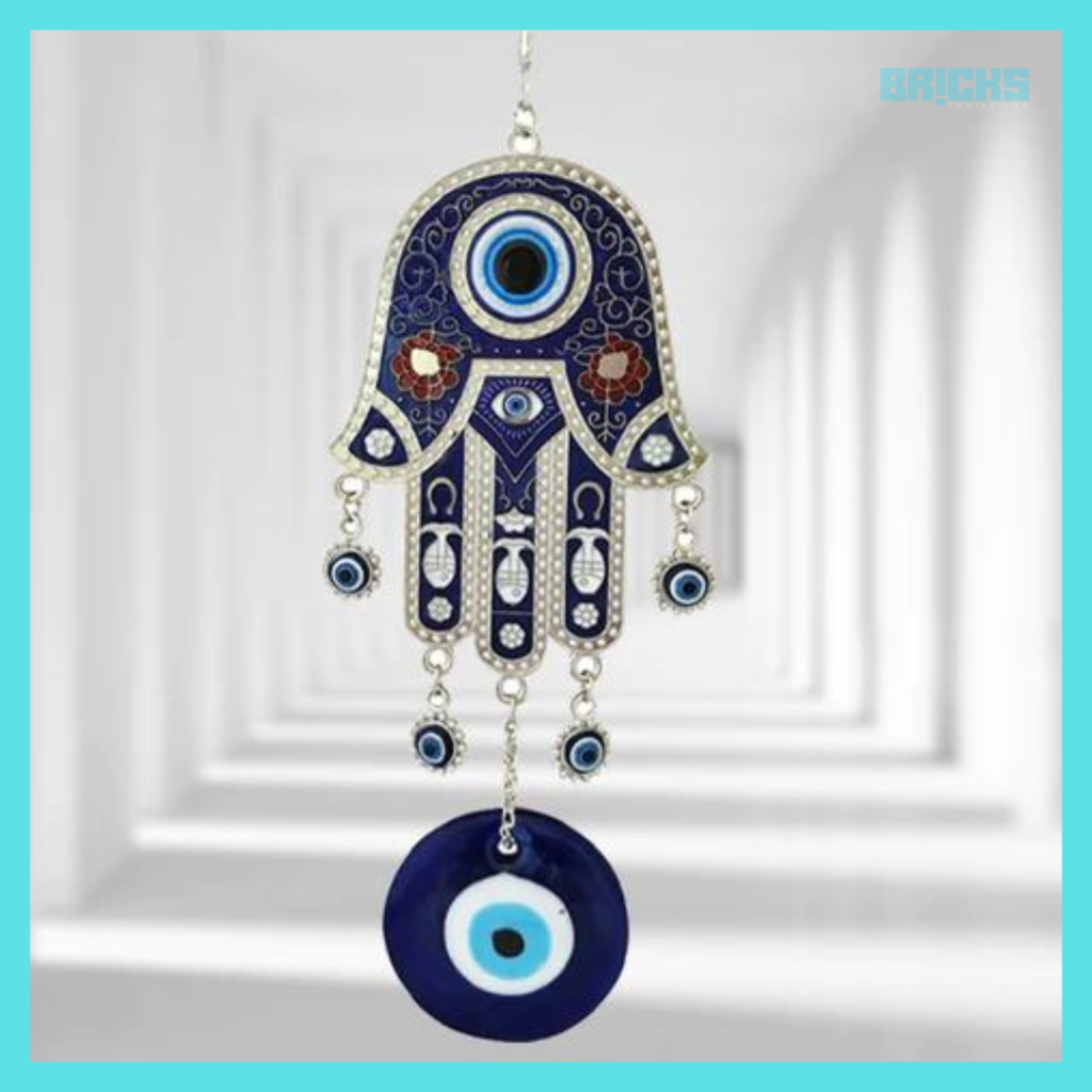 Hamsa hand is believed to ward off evil forces