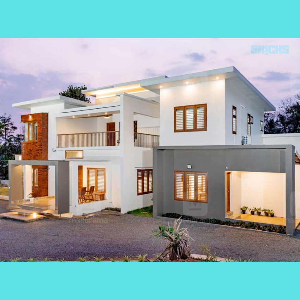 Modern Kerala House Design – Contemporary & Chic – Bricksfamily