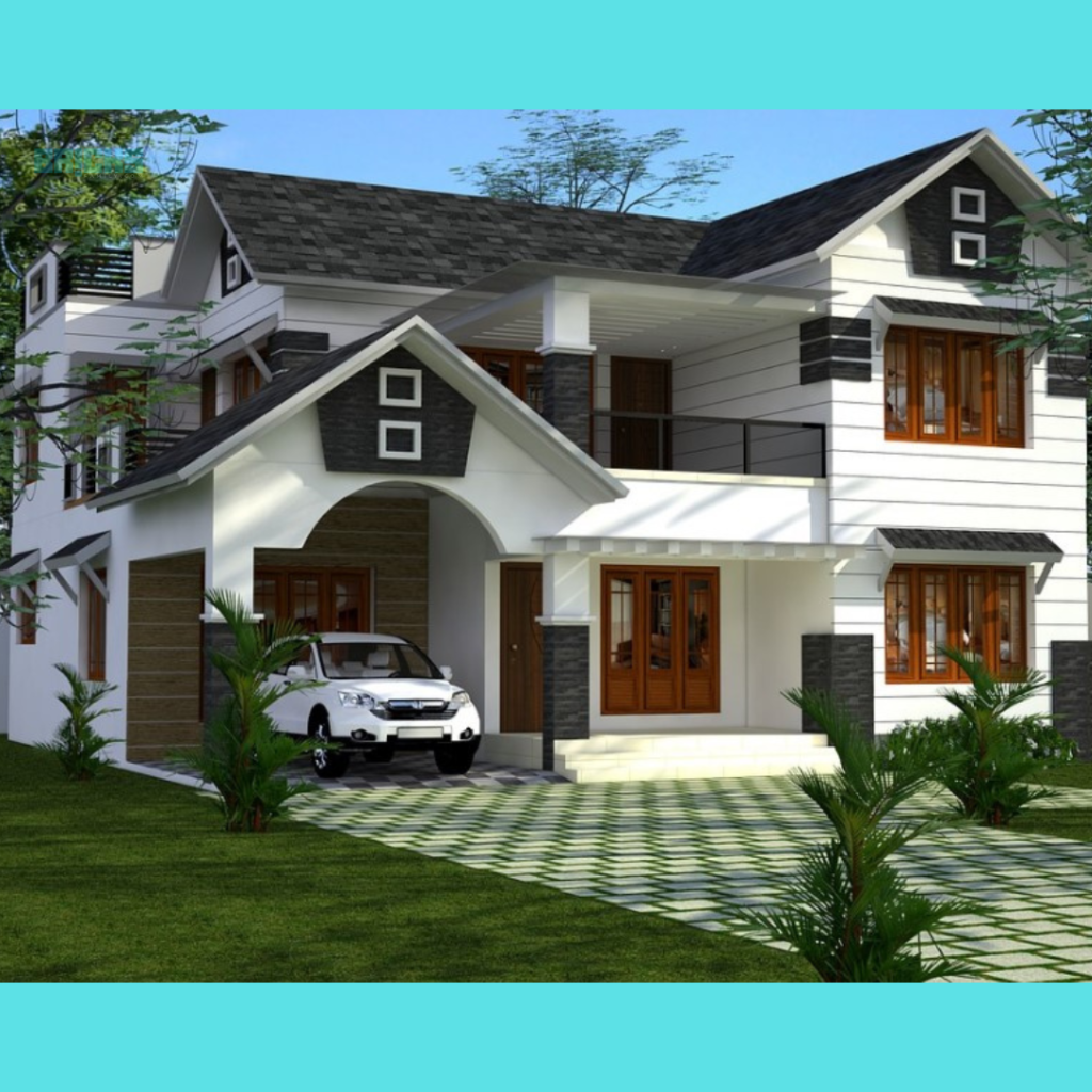 Idea of a modern Kerala house design