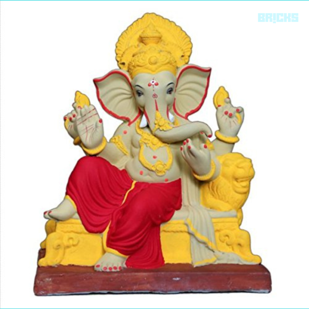 An eco-friendly Ganesha murti is a good choice for festivals