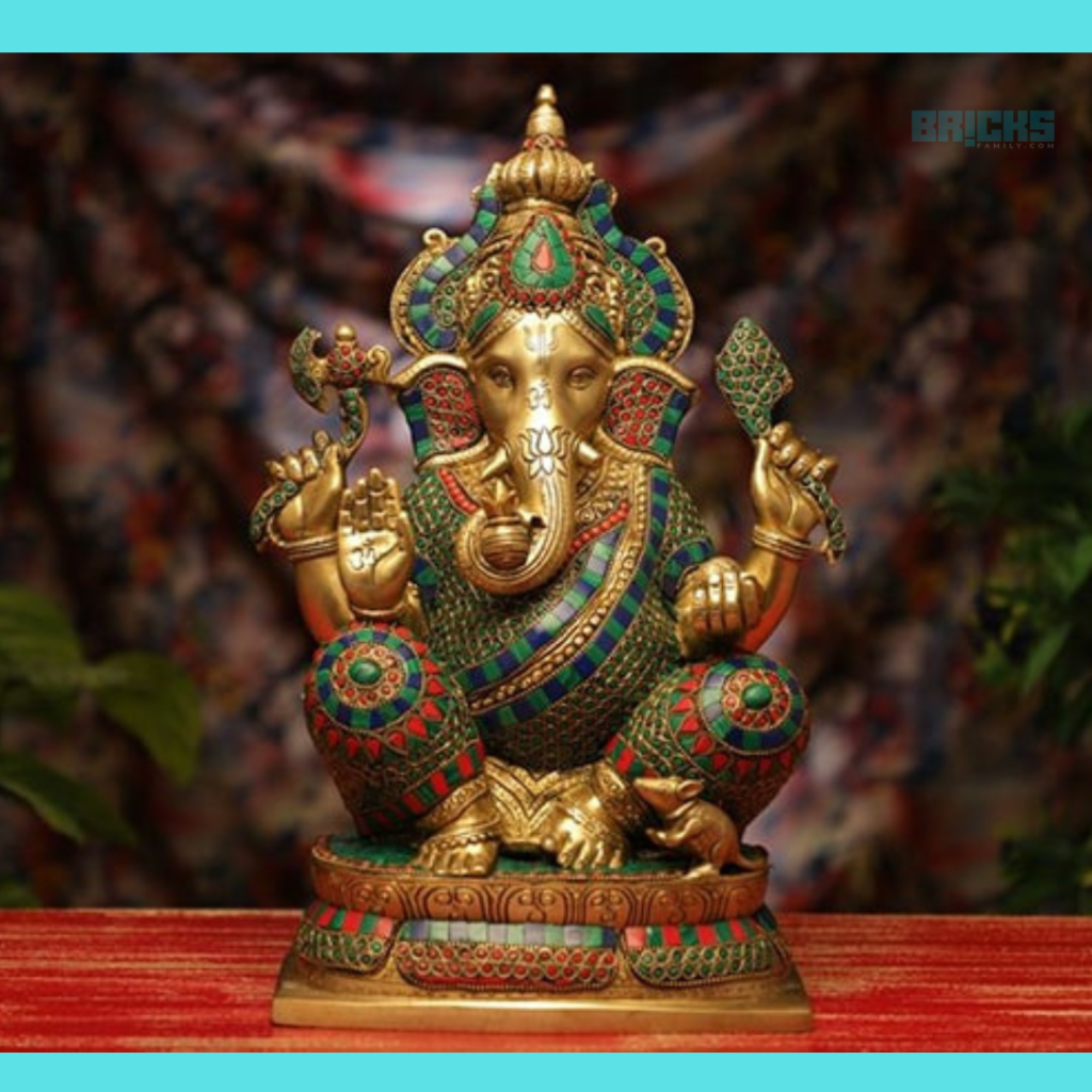 A Ganesha murti should be placed in most occupied parts of the home 