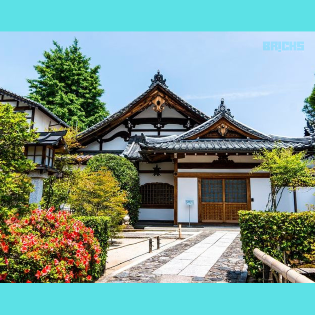 Japanese-style bamboo house design