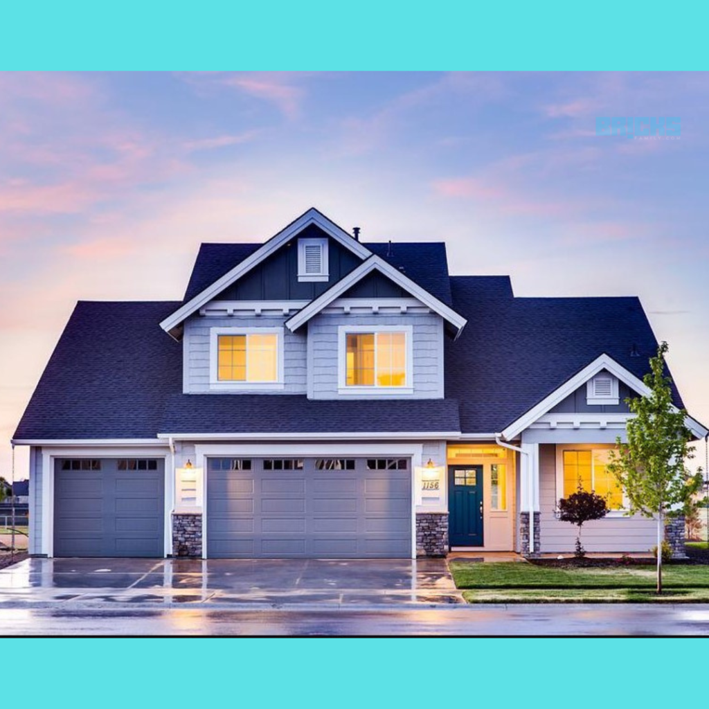 Sloped roof can protect your duplex house design against natural elements