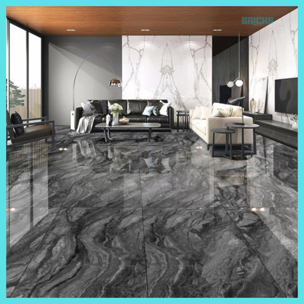 Black marble lends a timeless appeal to residential interiors