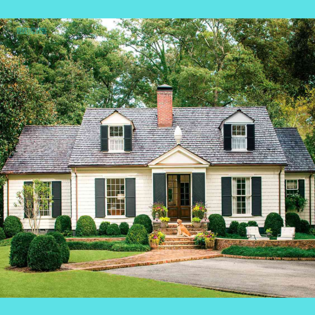 This cottage-style house appeals with its huge front porch and stunningly landscaped yard