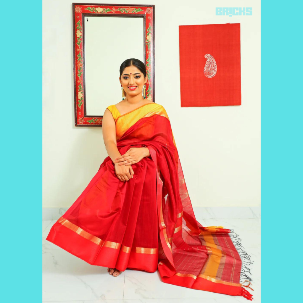 Red is the fiercest of the 9 colours of Navratri