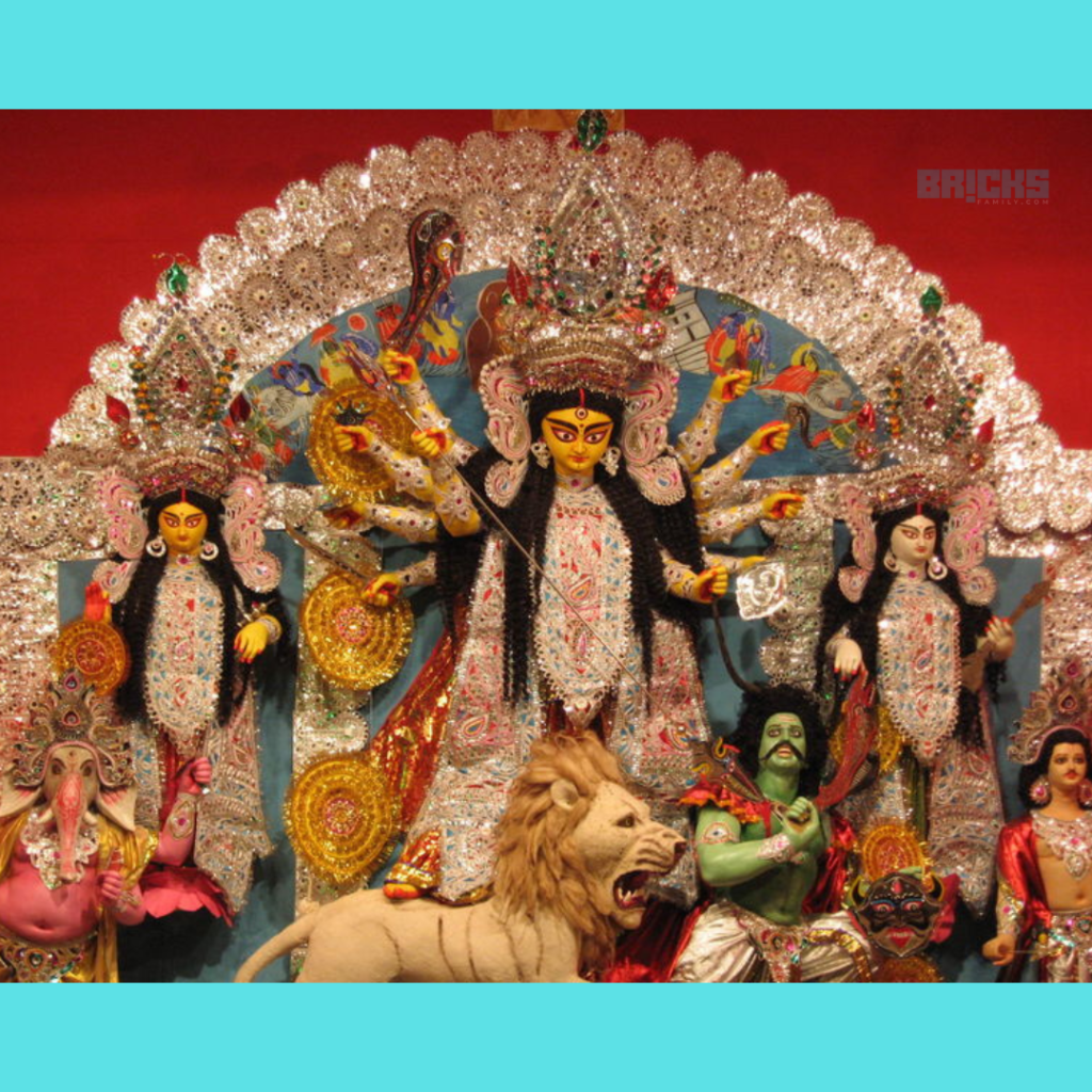 Navratri Puja at home is incomplete without a striking Maa Durga idol 