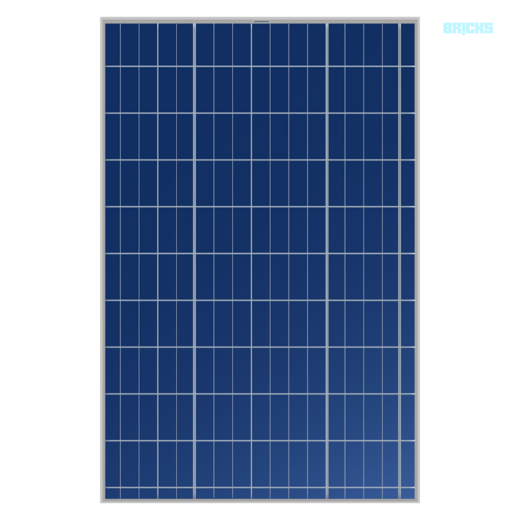 Polycrystalline solar panels for home