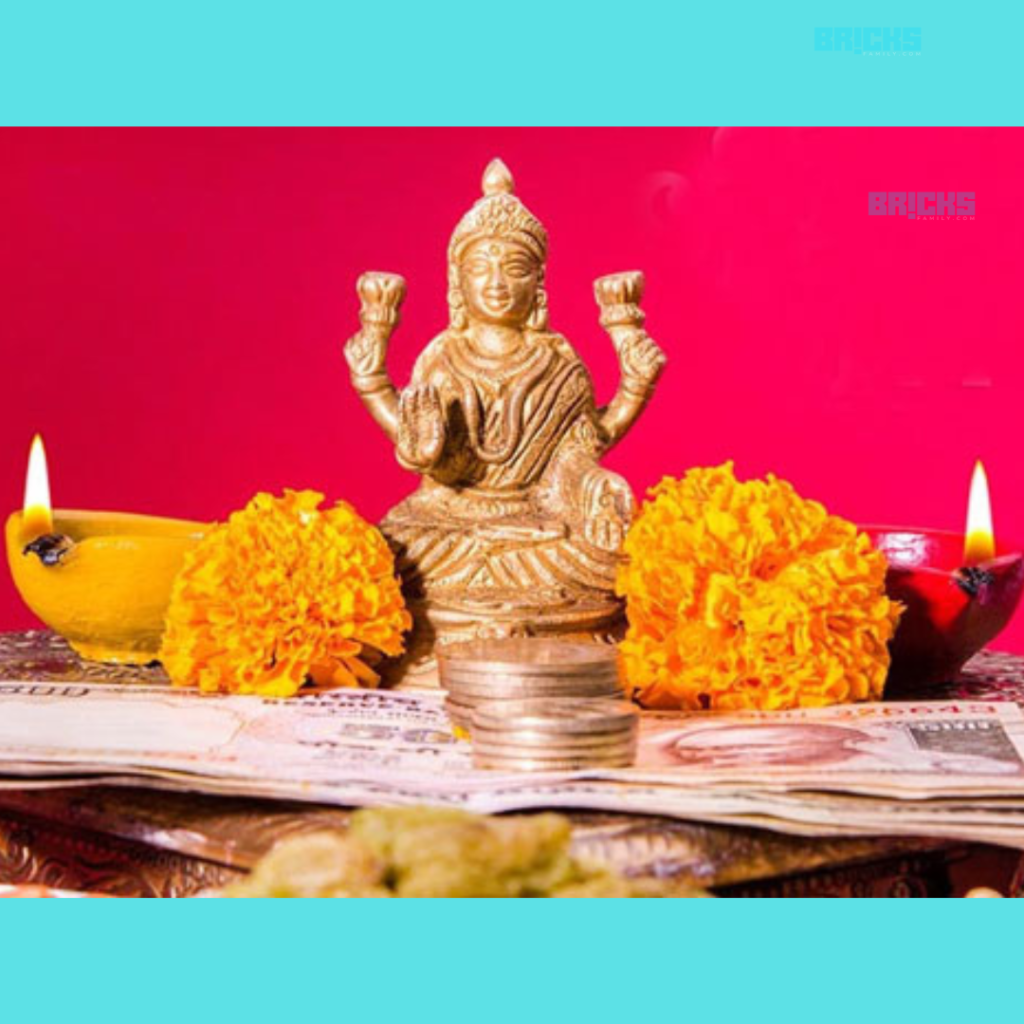 One of the Dhanteras Puja Vidhis is to perform Lakshmi Puja in the evening 