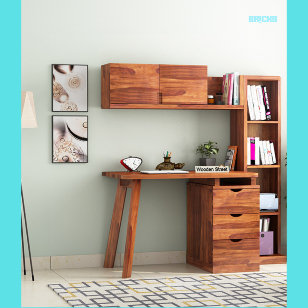 Get the direction for study table right and place it few inches from the wall