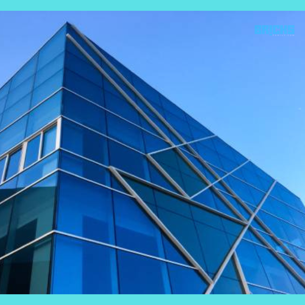 Glass is a versatile building material. in architectural history