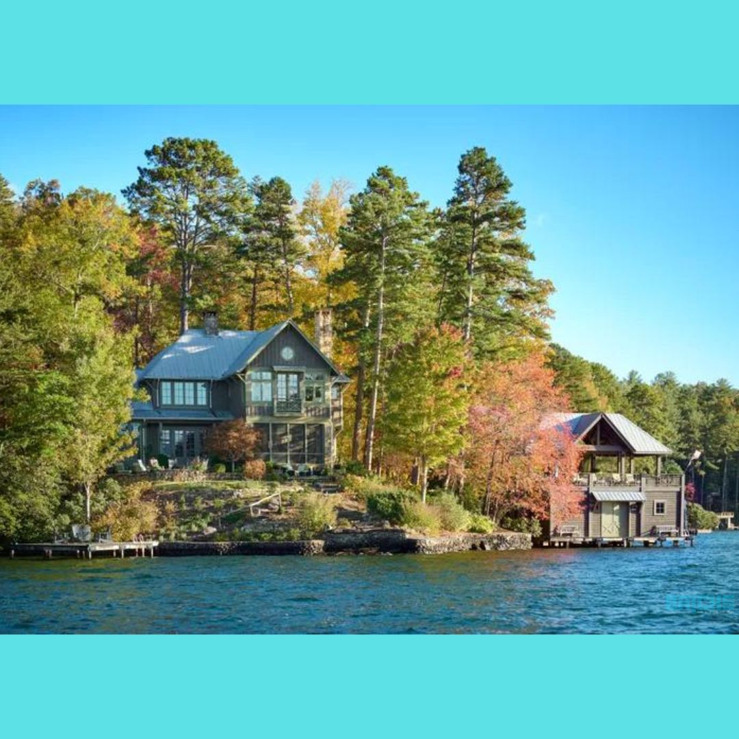 This Georgia Lake House Was Built For Life On The Water
