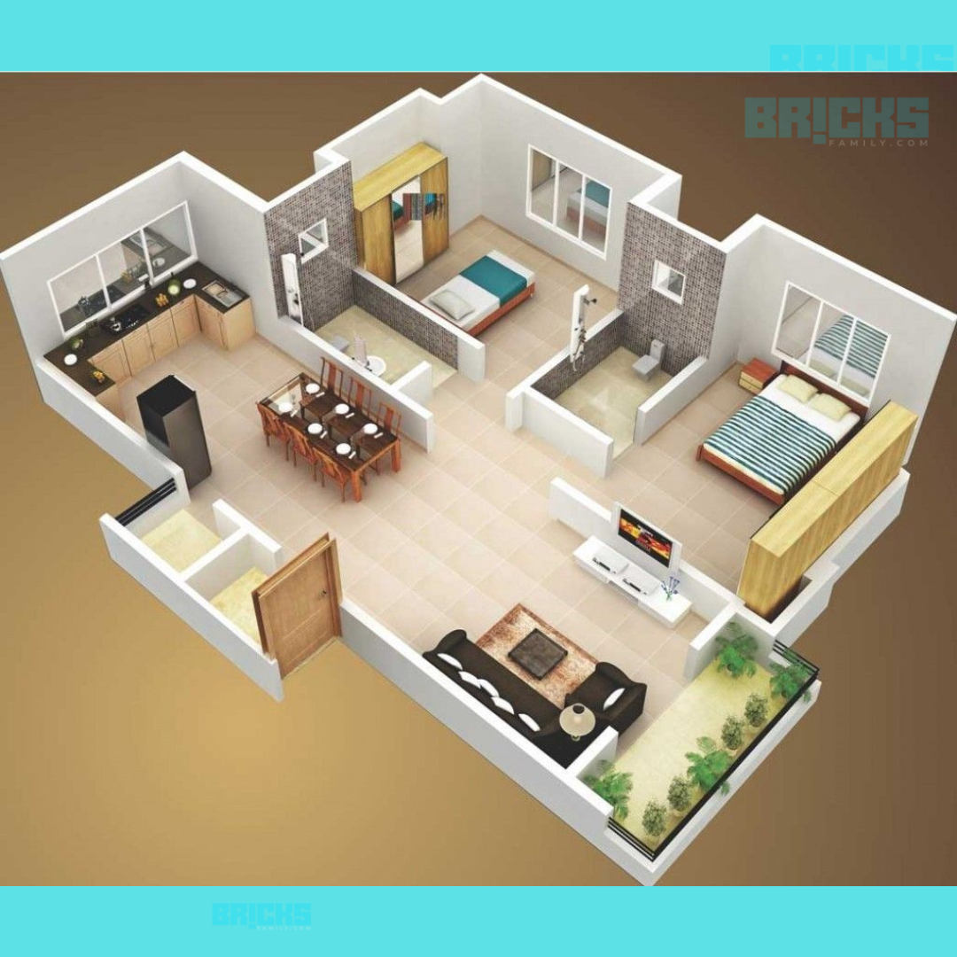 1000 Sq Ft House Designs With Images