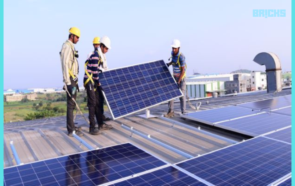 Installation of Solar panel