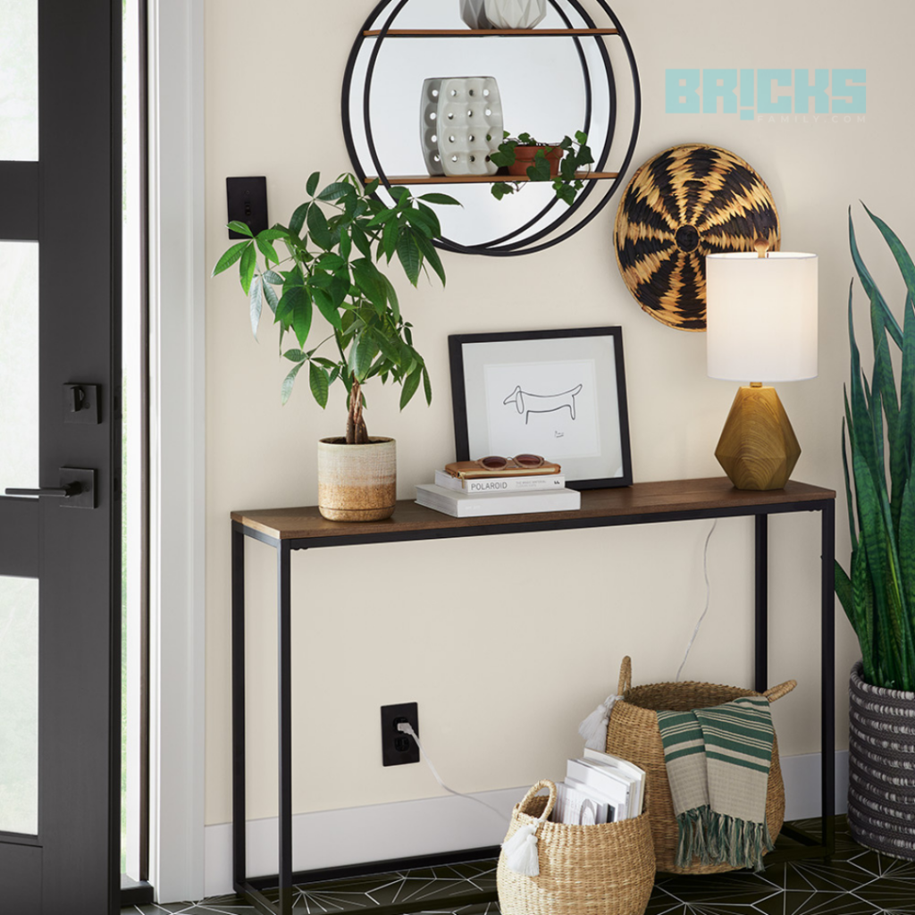 Elevate your home entrance foyer with decor Shelves 